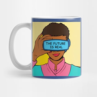 The Future Is Real Pop Art Ave Mug